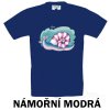 Námořní modré Tričko dětské KR Šnek