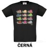 Černé Tričko dětské KR Šneci