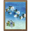 Tištěný obraz v rámu Jiří Trnka Broučci odlétají 30