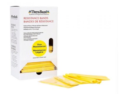Thera Band cvičební guma 1,5m žlutá, slabá