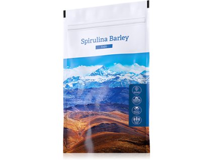 Spirulina barley tabs