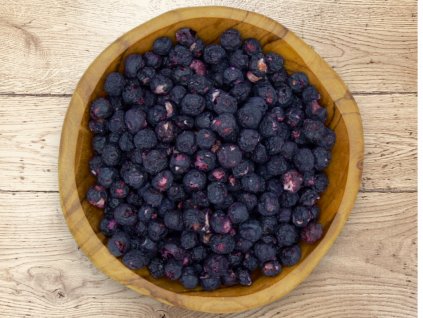 Čučoriedky lyofilizované