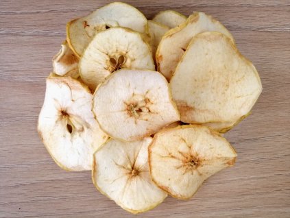Jablká krúžky chips