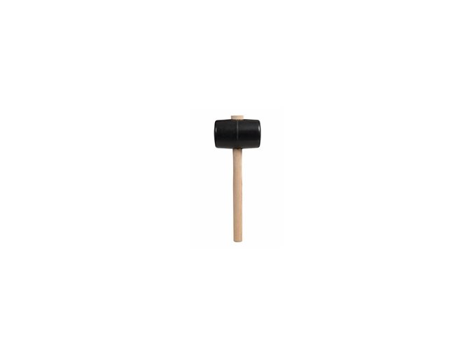 Gumová palička černá, 55 mm