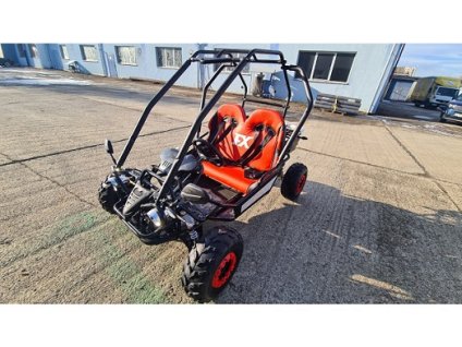 Bezpečnostné pásy a sedadlá buggy FX 125cc, rodinná bugina s ochranou pre deti