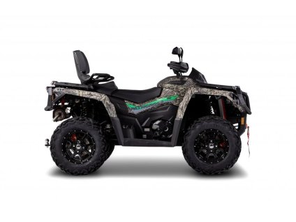 Bočný pohľad na štvorkolku ODES Pathcross 850 Max PRO v terénnom prevedení