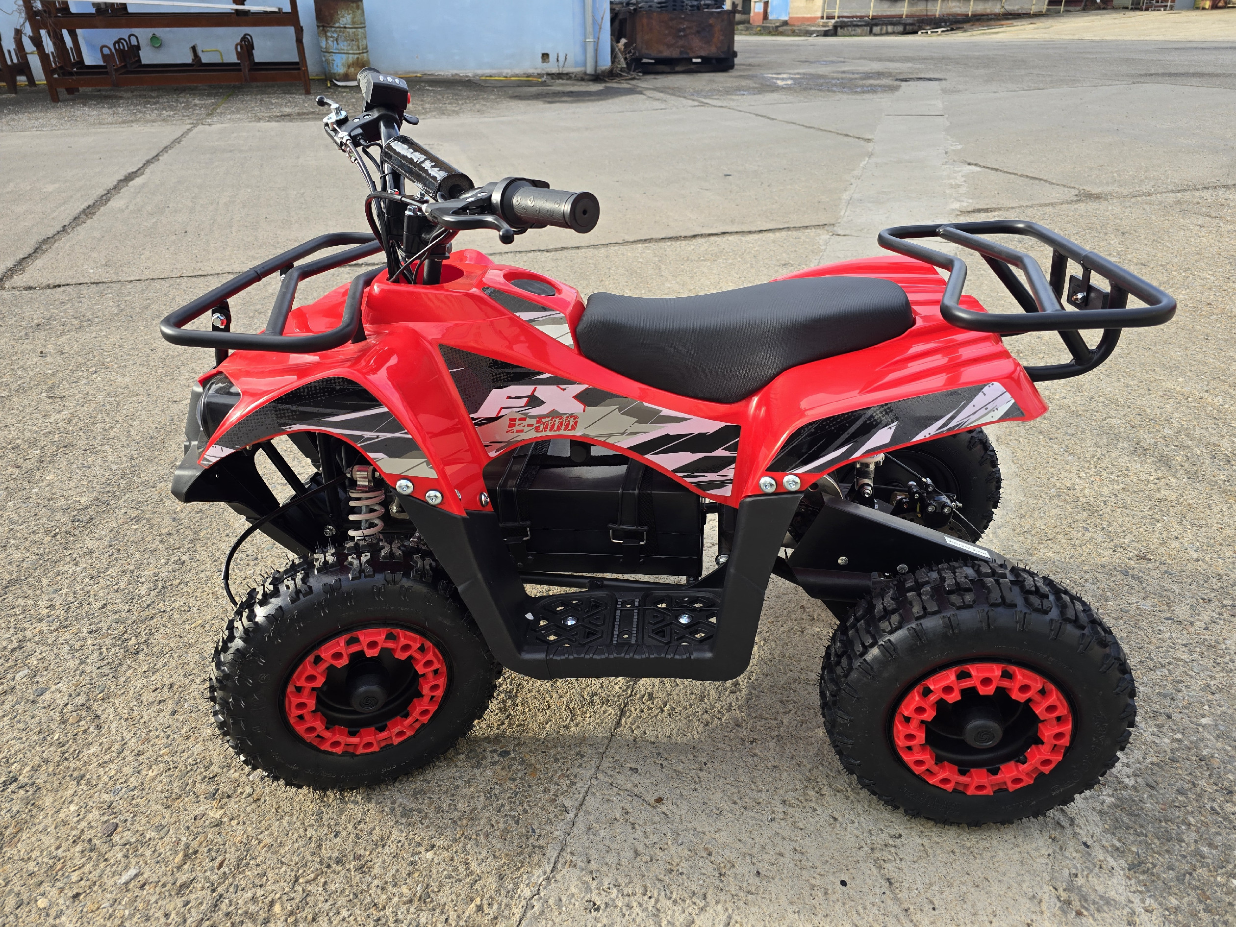 FX ATV SN 500W – Elektrická štvorkolka pre deti a mladých Farba: Červená