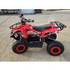 Elektrická štvorkolka FX ATV SN 500W – červený model, bočný pohľad