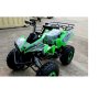 Mini new ATV 125cc zelená – detail terénnych kolies a diskov