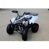 Mini new ATV 125cc biela – terénne pneumatiky s vysokou trakciou