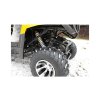 Zadné koleso buggy 300cc s off-road pneumatikou, detail dezénu do terénu