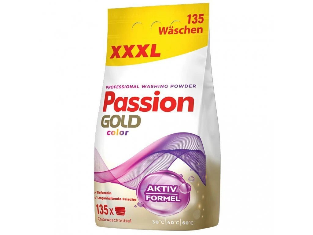 60604 passion gold color praci prasok 8 1kg 135pd