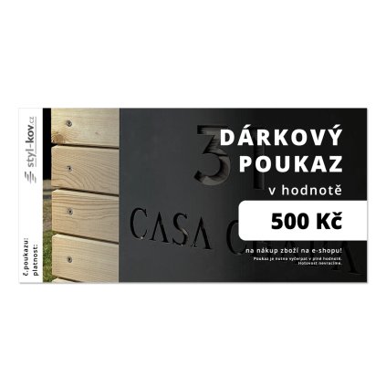 darkový poukaz 500 1