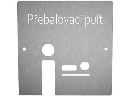 pictogram přebalovací pult