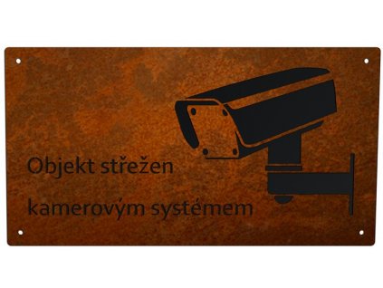 corten kamerovy system s podkladem bila