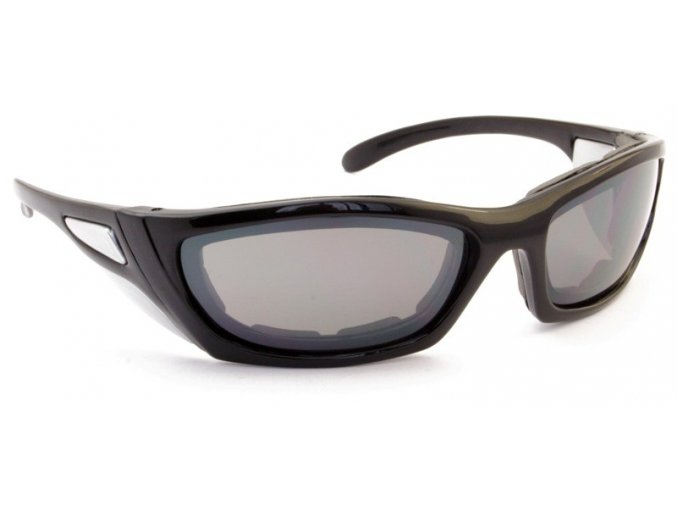 Motocyklové brýle BULLET černá