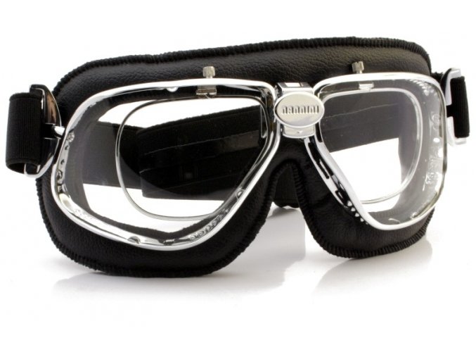 Motocyklové brýle Cruiser 4V s dioptrickým rámečkem