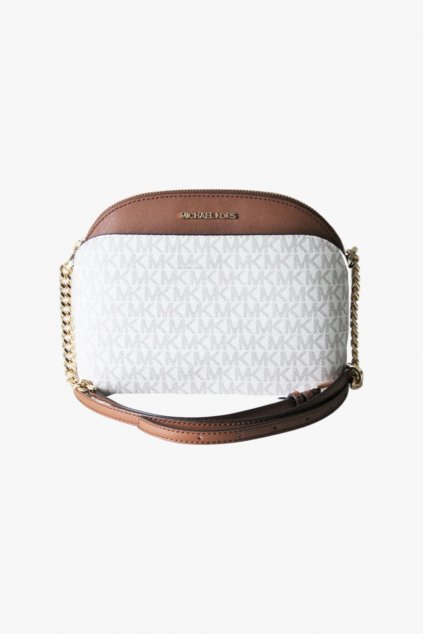 Jet Set Travel Medium MD DOME XBODY model 35T9GTVC2B barva vanilla monogram style-it.cz