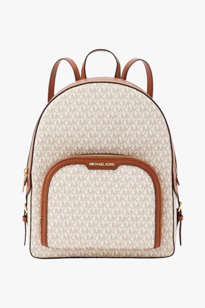 Michael Kors JAYCEE signature backpack large vanilla dámský batoh style-it