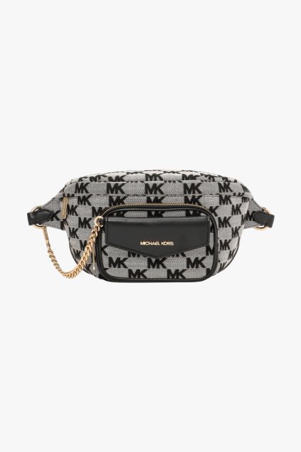 Michael Kors MAISIE LG 2in1 waistpack dámská ledvinka black multi