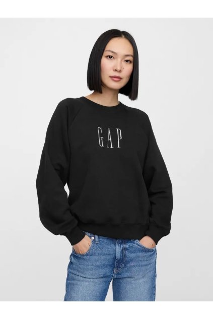 GAP Mikina s logem černá (Velikost L)