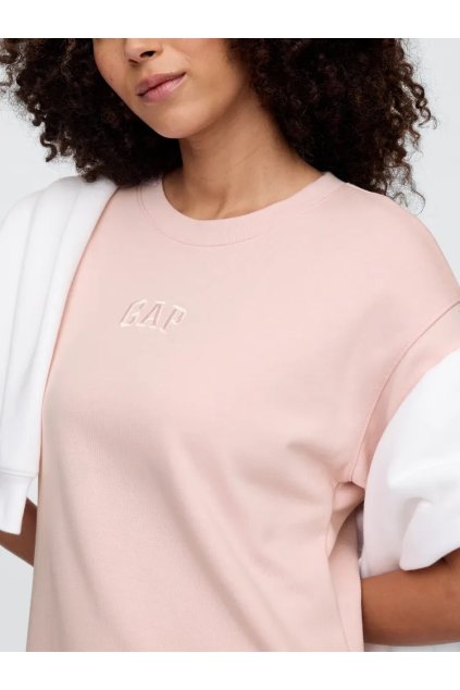 GAP Šaty s logem světle růžová (Velikost L)