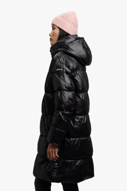Blauer ARMORY dlouhá dámská zimní bunda černá