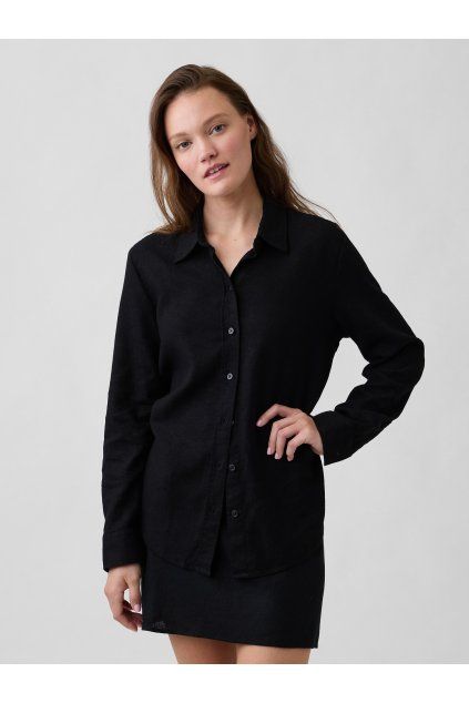 Oversize lněná košile Easy Shirt (Velikost XXL)