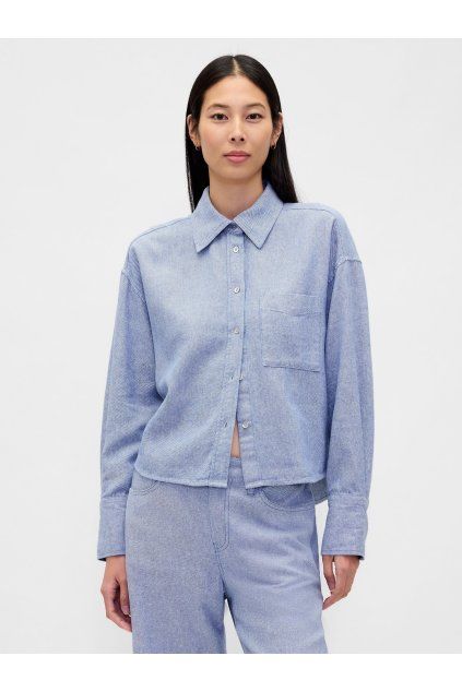 Lněná oversize košile (Velikost XXL)
