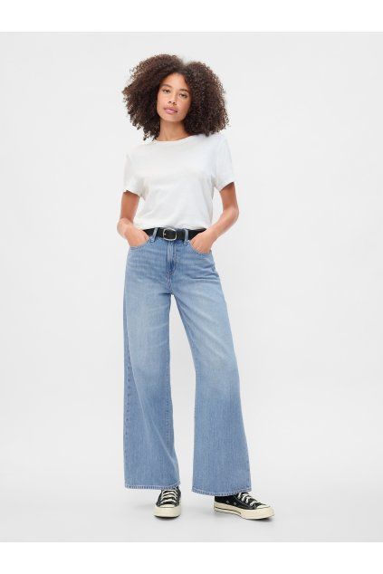 Džíny Wide Leg Bergie (Velikost 32LONG)