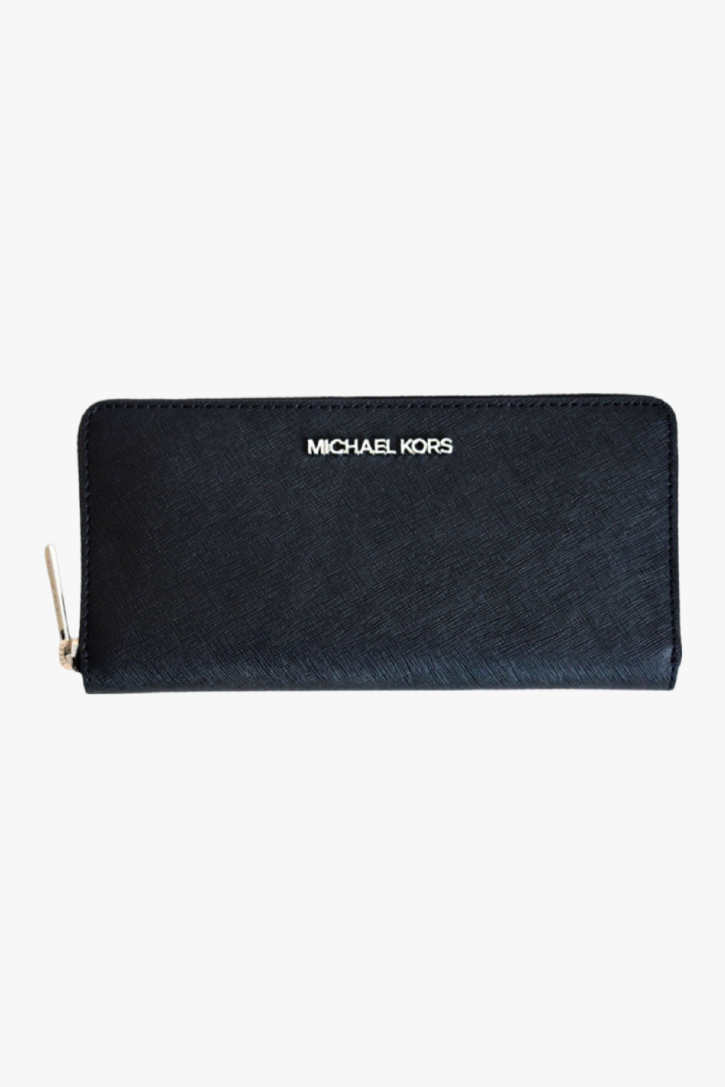 Michael Kors Jet Set Travel LG CONTINENTAL dámská peněženka černá-stříbrná