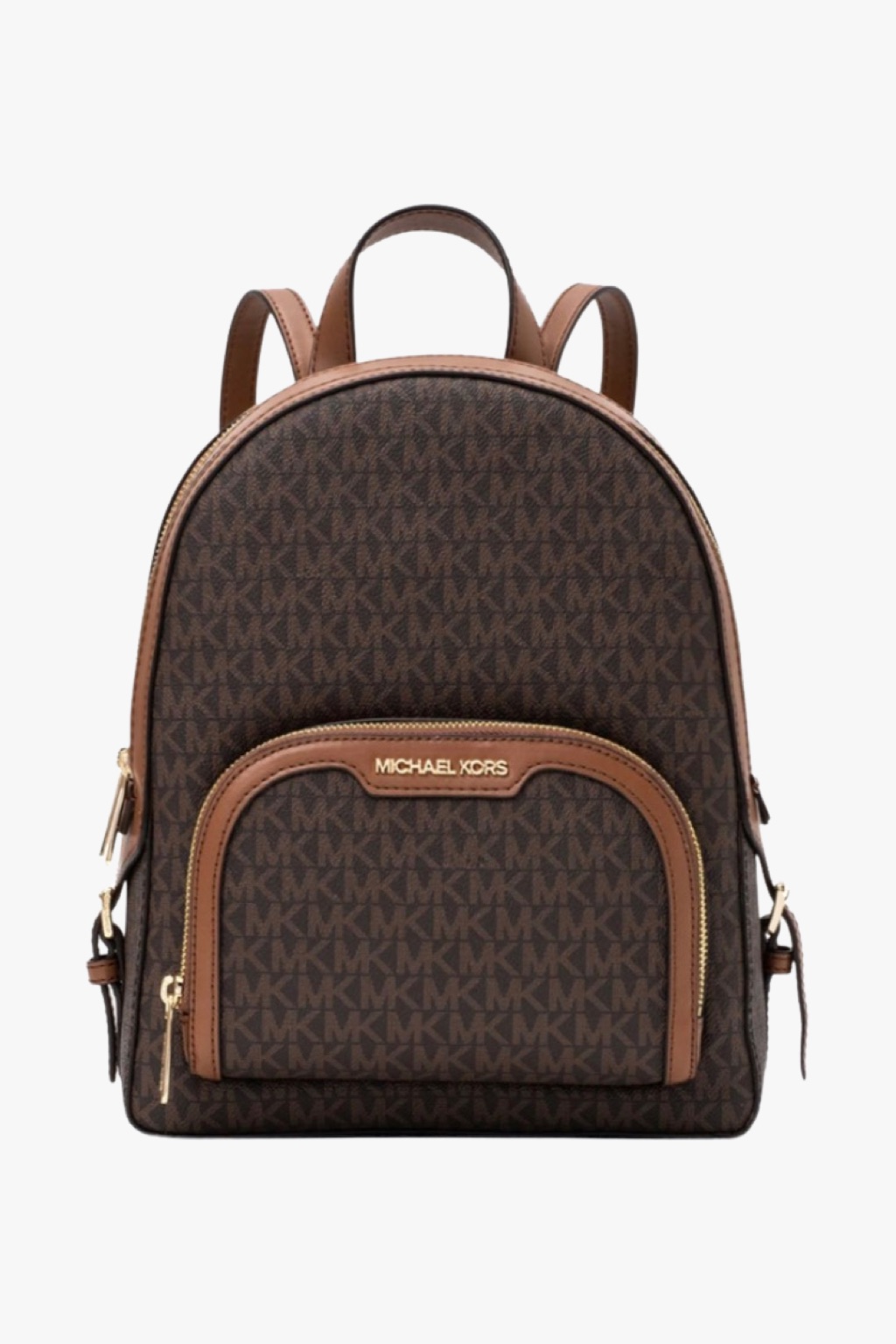 Michael Kors JAYCEE MD backpack monogram brown dámský batoh