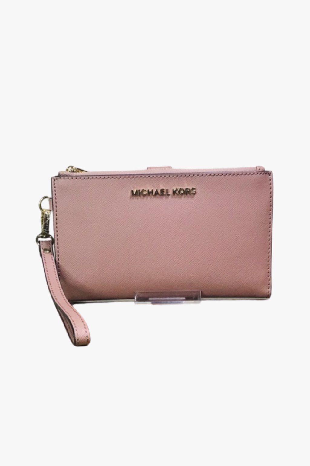 Michael Kors Adele Smartphone kožená peněženka rose