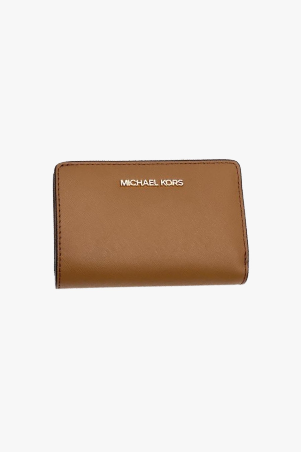 Michael Kors Jet set travel BIFOLD medium kožená dámská peněženka hnědá