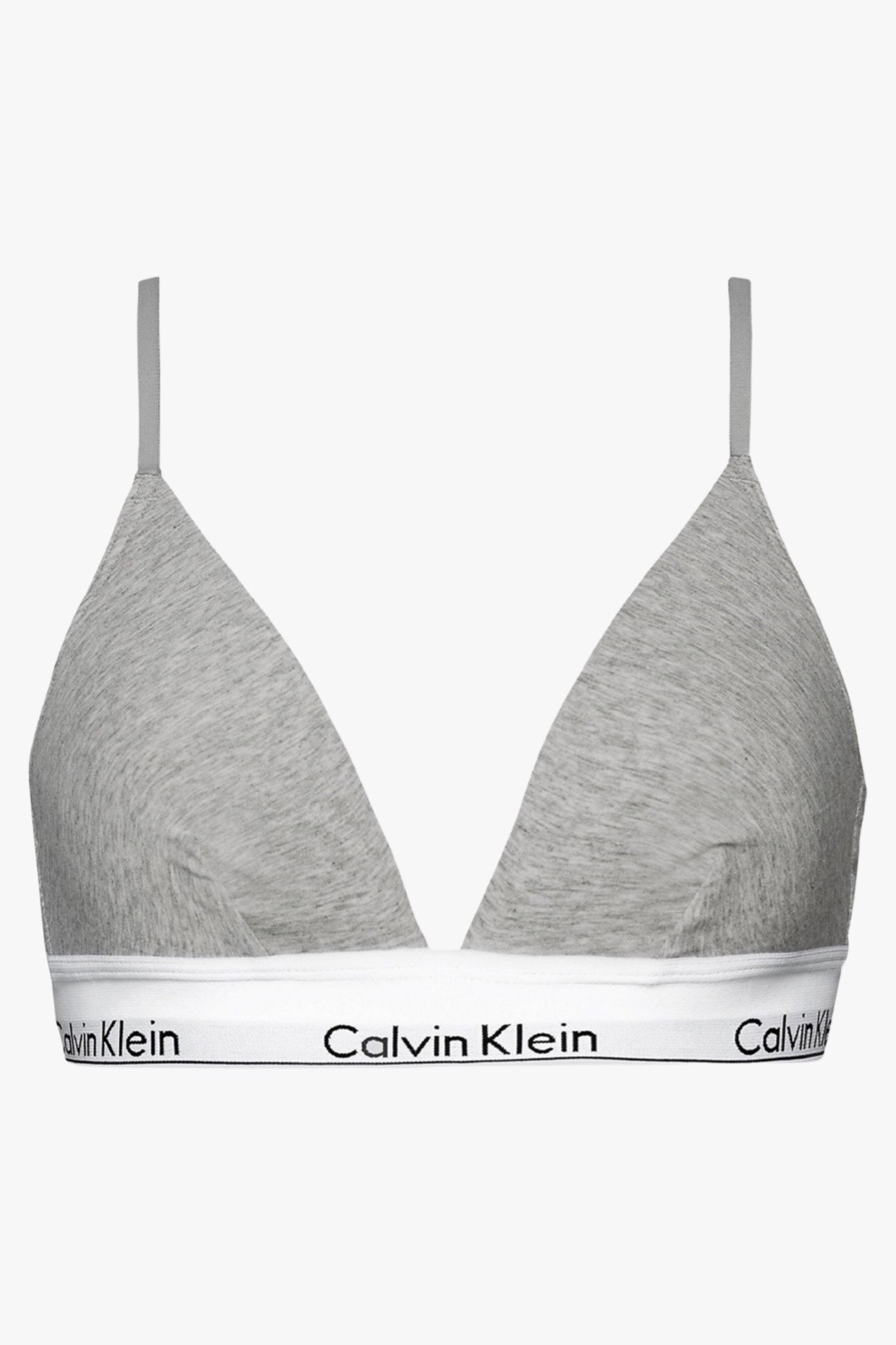 Calvin Klein dámská podprsenka šedá Velikost: S