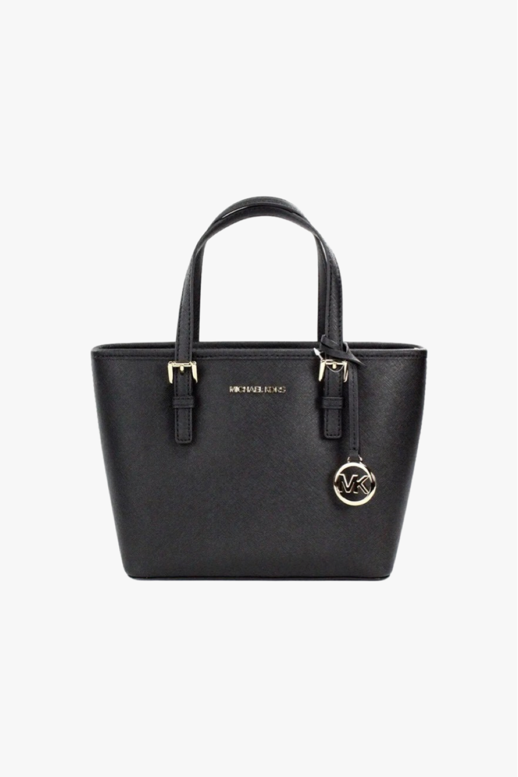 Michael Kors Jet Set Travel XS CRYL CONV TZ TOTE kožená černá dámská kabelka