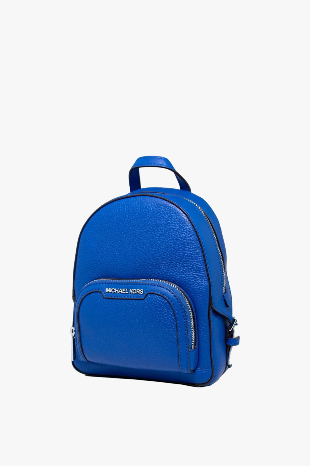 Levně Michael Kors JAYCEE XS conv backpack pebbled leather modrý dámský batoh