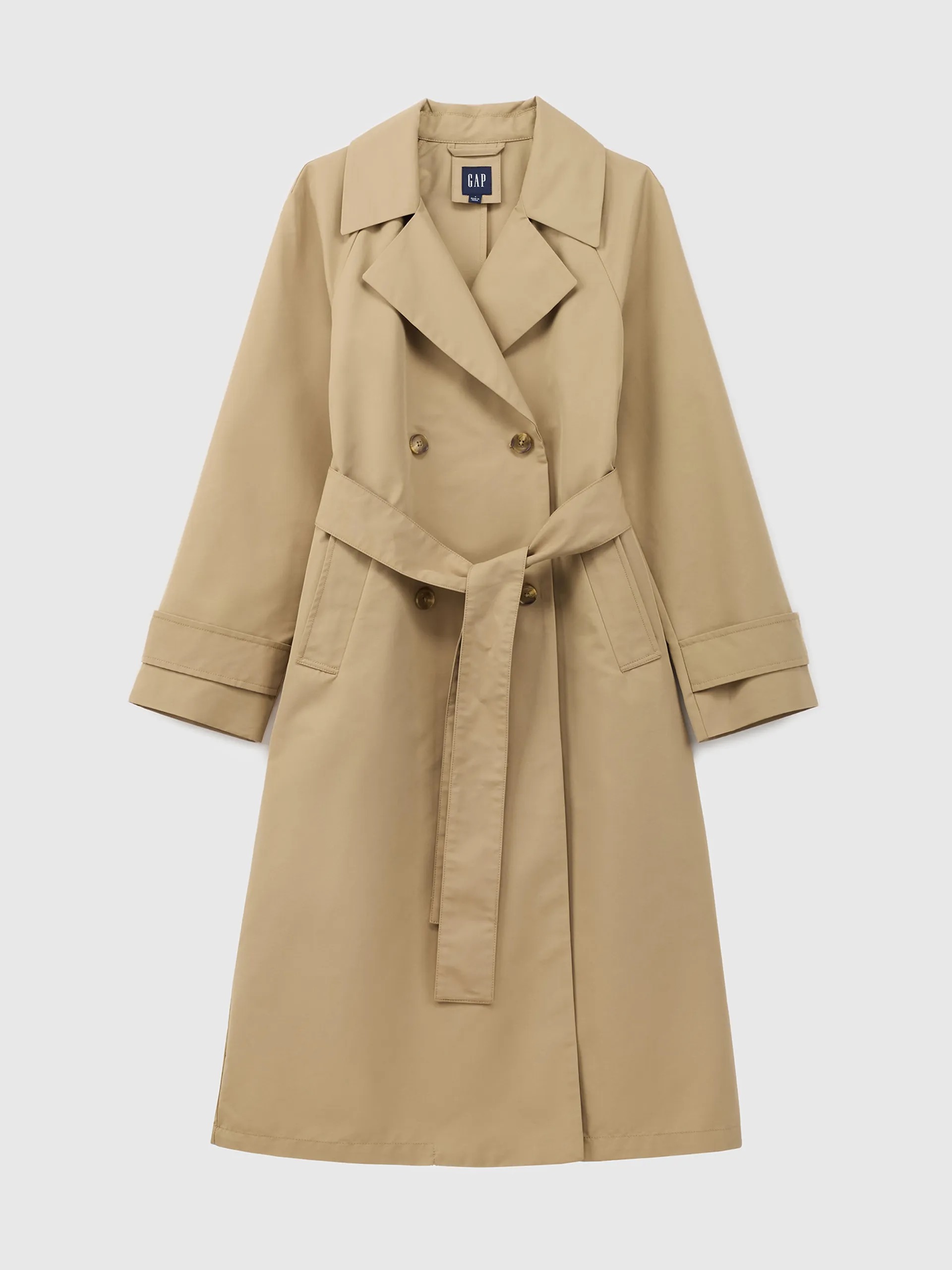 GAP Oversize trenčkot béžová Velikost: S