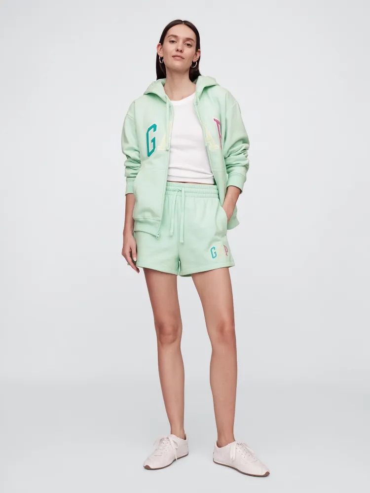 GAP Kraťasy s logem zelená Velikost: L