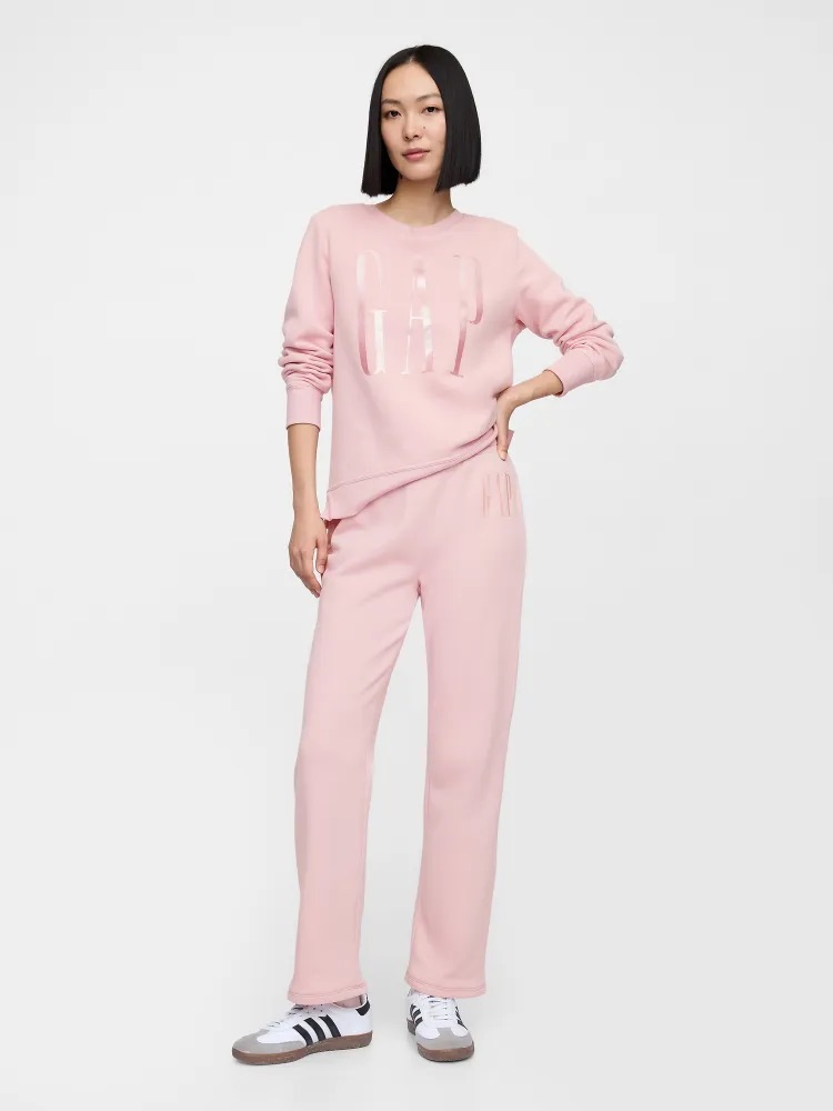 GAP Tepláky s logem růžová Velikost: L