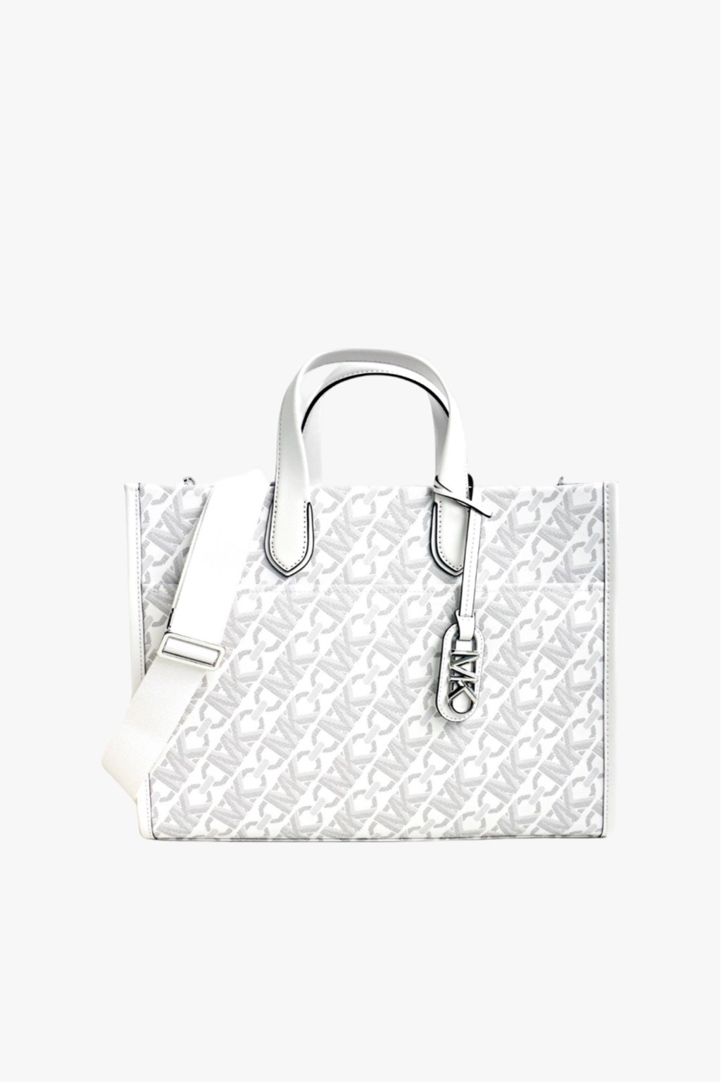 Michael Kors GIGI large grab tote bílá dámská kabelka