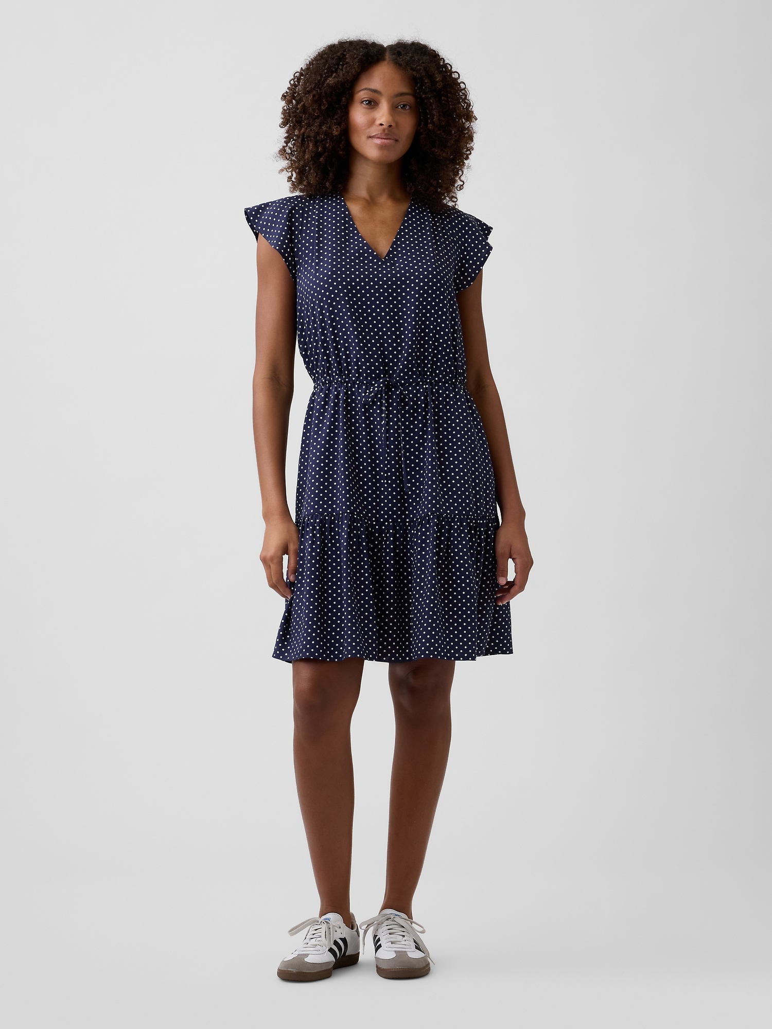 GAP Puntíkované mini šaty Velikost: XS