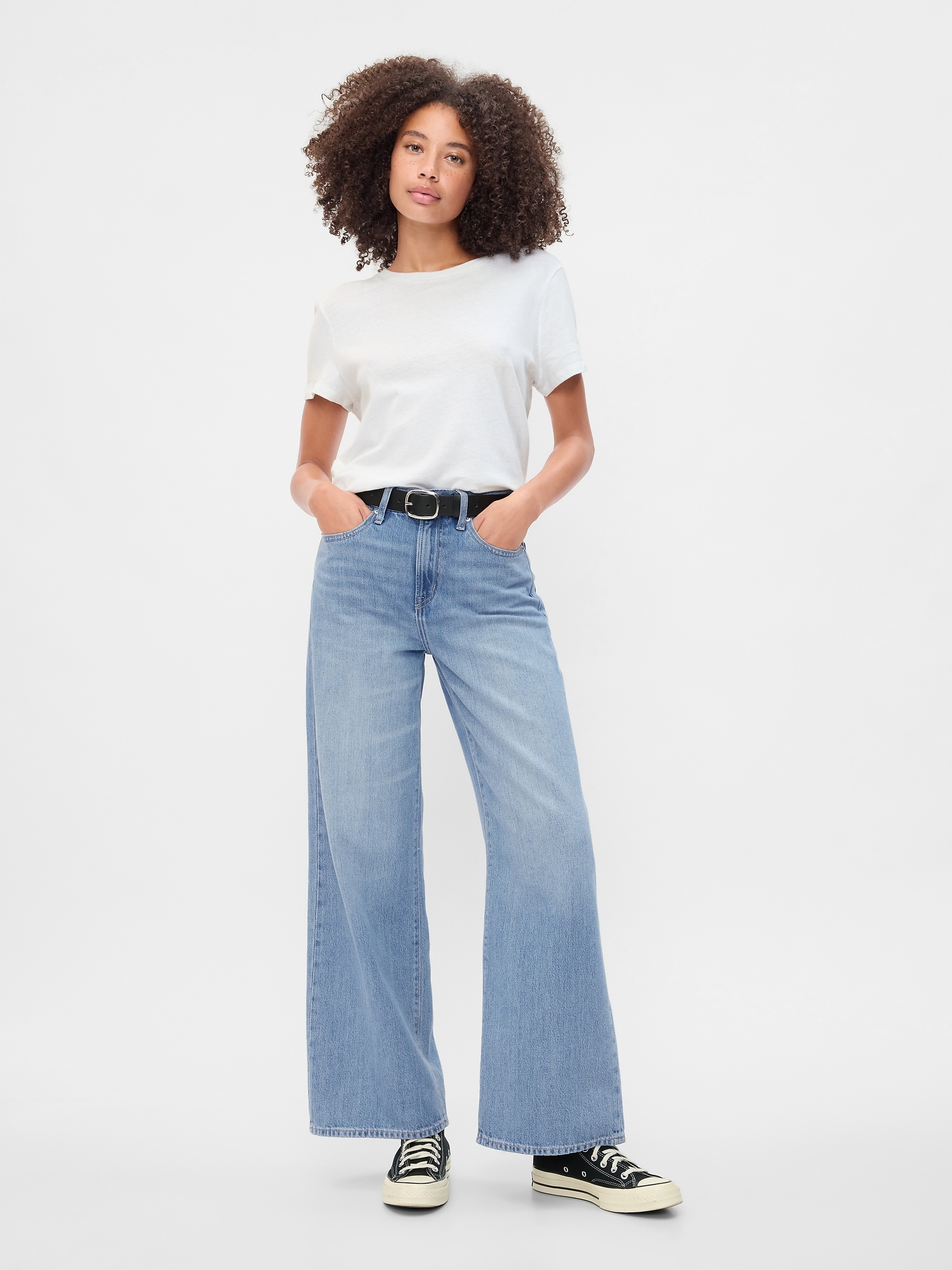 GAP Džíny Wide Leg Bergie - Dámské
