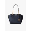 Michael Kors Jet Set Travel Large Chain Shoulder Tote kožená dámská kabelka černá