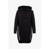 Mikinové šaty ve sportovním stylu Michael Kors s kapucí a logo páskou po stranách style it.cz