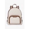 Michael Kors JAYCEE signature backpack medium vanilla dámský batoh style-it.cz