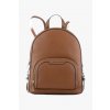 Michael Kors JAYCEE pebbled leather backpack medium hnědý dámský batoh style-it.cz