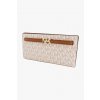 Michael Kors REED large snap wallet dámská peněženka vanilla monogram style-it.cz
