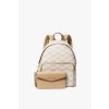 Velice nápaditý a promyšlený batoh z žakáru 2v1 s propracovanými detaily od Michaela Korse, model 35F3G5MB0R, barva stanovená výrobcem camel multi