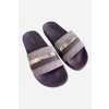 Pohodlné pantofle prémiové značky Michael Kors, model 49T1BDFA1B, barva levander mist multi